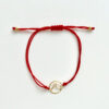 GOLD PLATED BRACELET WAVE RED - Image 3