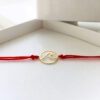 GOLD PLATED BRACELET WAVE RED - Image 4