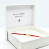 GOLD PLATED BRACELET WAVE RED - Image 2